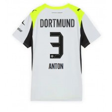 Borussia Dortmund Waldemar Anton #3 Bortatröja Dam 2025-26 Korta ärmar
